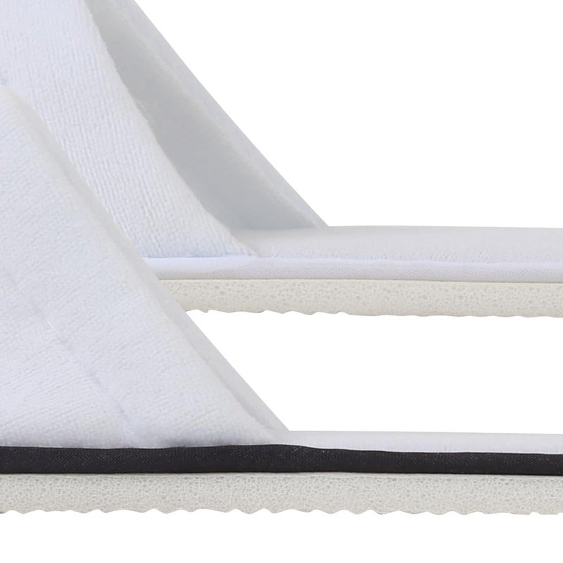 Yeios 20 Pairs Disposable Slippers for Guests Hotel Slippers Spa Slippers Non-slip Washable House Slipper Bulk for Adult for Men and Women - Image 3